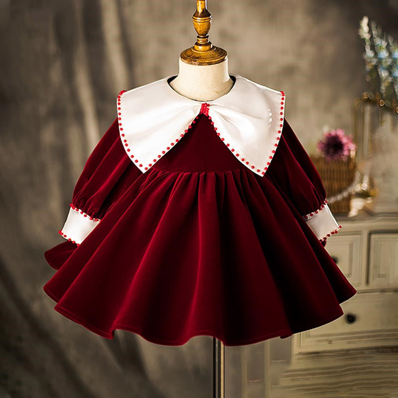 Girl's Baby's Birthday Children's New Year's Dress Western Style Princess Dress