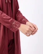 Women's Satin Lace Cami Pajama Set | Luxury Two-Piece Sleepwear - Image 8