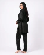Women's Satin Lace Cami Pajama Set | Luxury Two-Piece Sleepwear - Image 3