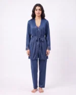 Women's Satin Lace Cami Pajama Set | Luxury Two-Piece Sleepwear - Image 15