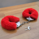 Faux Fur Handcuffs – Soft Plush Wrist Restraints for Couples & Costume Parties - Image 2