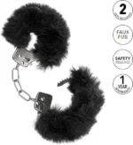 Faux Fur Handcuffs – Soft Plush Wrist Restraints for Couples & Costume Parties