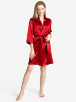 Women's Satin Robe | Luxury Silk Sleepwear & Loungewear - Image 5