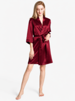 Women's Satin Robe | Luxury Silk Sleepwear & Loungewear - Image 3