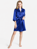 Women's Satin Robe | Luxury Silk Sleepwear & Loungewear - Image 4